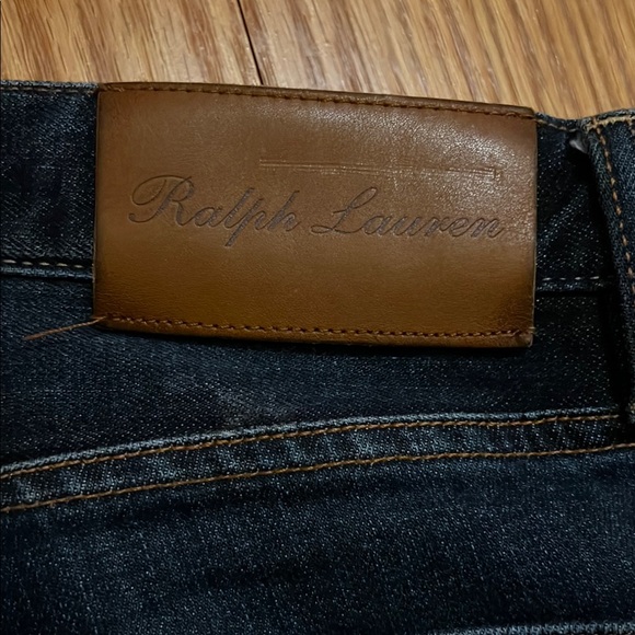 Ralph Lauren Blue Slim Jeans Classic Style - Picture 3 of 4